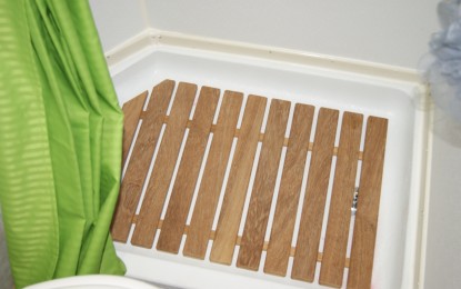Building a Wooden Shower Mat for the RV