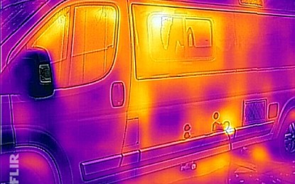 Assessing the Insulation in our RV with an IR Camera