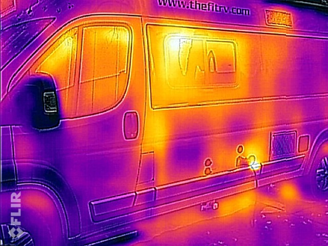 6 Travato Front Driver Side IR Pic
