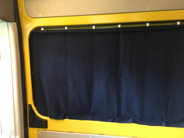 Travato Sliding Curtain Prototype