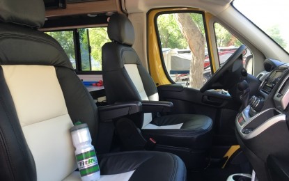 Installing Leather Seats in our ProMaster RV