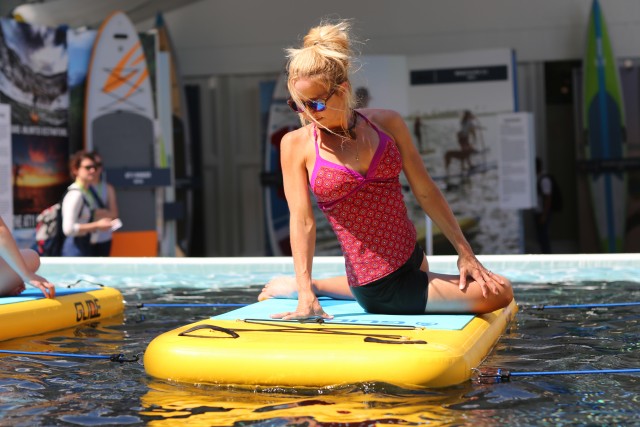 Outdoor Retailer Paddle Board Demo Glide Boards