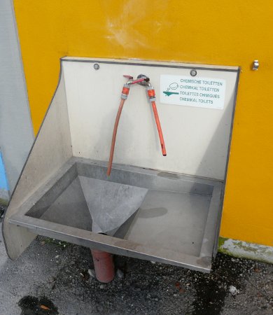 Chemical Toilet Dump in Germany