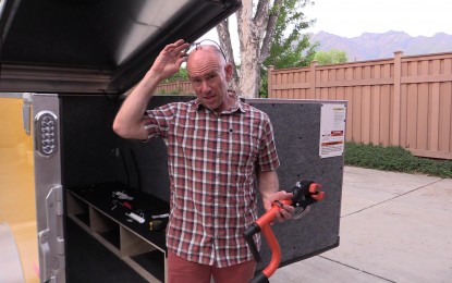 Pimp My Trailer: Adding a Bicycle Repair Stand