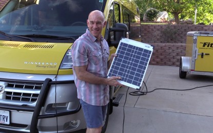 Keeping the Chassis Battery Charged with Solar