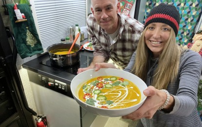 Festive Squash Soup Recipe – from our EKKO Galley!