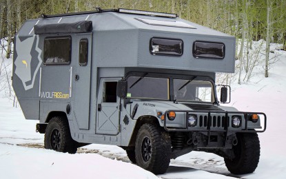 RV on a Hummer Chassis?! Tour the Patton RV by Wolf Rig