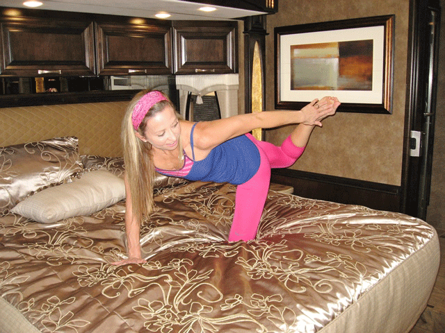Twister Glute Exercise Bed Workout Fit RV
