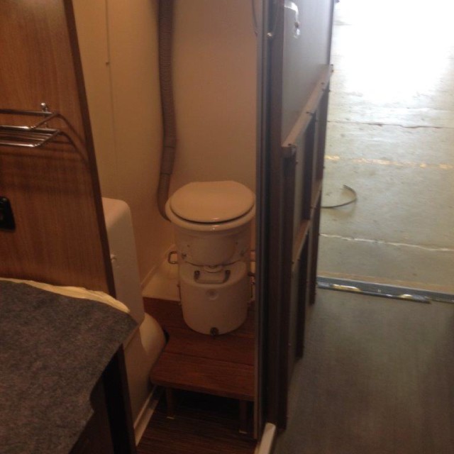 Airhead Toilet Installed