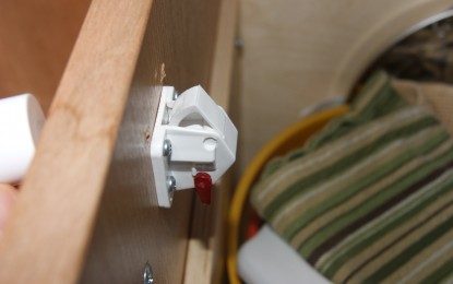 Invisible RV Cabinet Latch – a Worthwhile Modification
