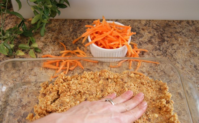 healthy no bake carrot cake bar recipe