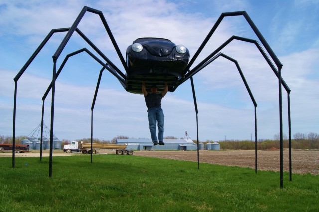 Volkswagon Beetle Spider Avoca Iowa James Adinaro