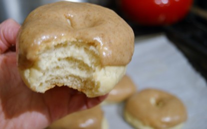 Healthier Baked Maple Frosted Doughnut Recipe: Inspired by Canada!