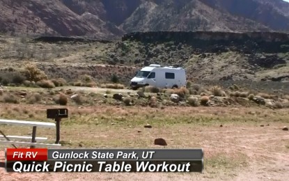 Another Picnic Table Workout