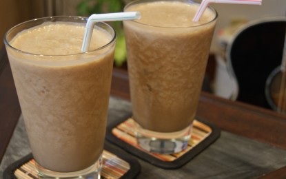 Healthy RV Recipe: Coffee Peanut Butter Smoothie