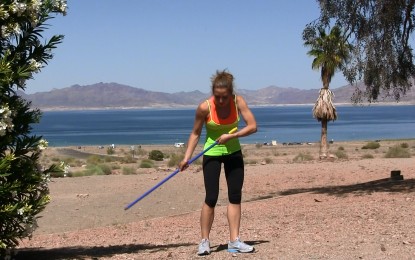 Workout with things in your RV – Leg and Coordination Exercises