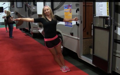 How to Work Out at the RV Show?